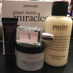 Philosophy: Grace meets miracles. BRAND NEW