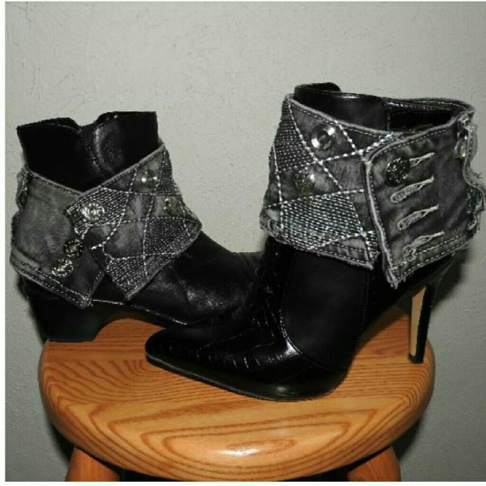 Upcycled Boho Boot Cuffs / Wraps / Covers