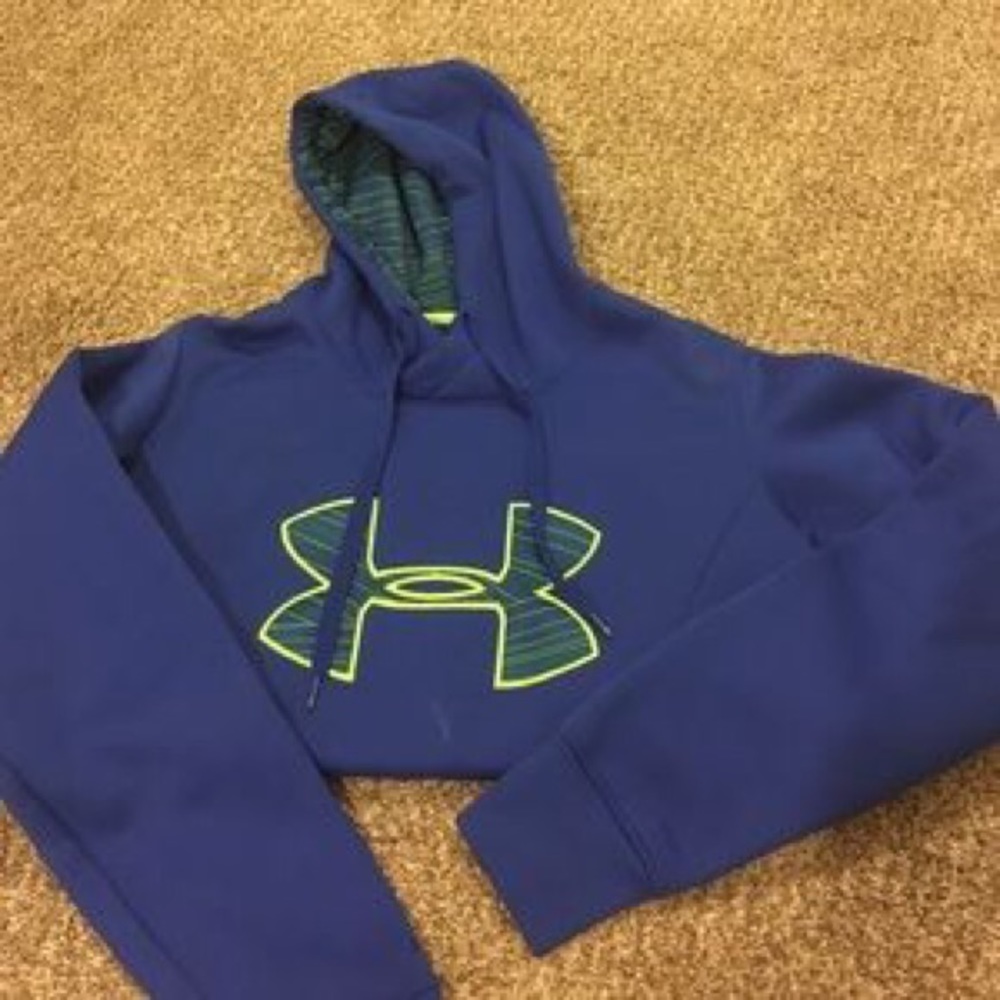 OFFER OR TRADE (:Blue under armor hoodie