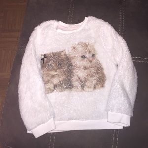 H&M fluffy sweatshirt
