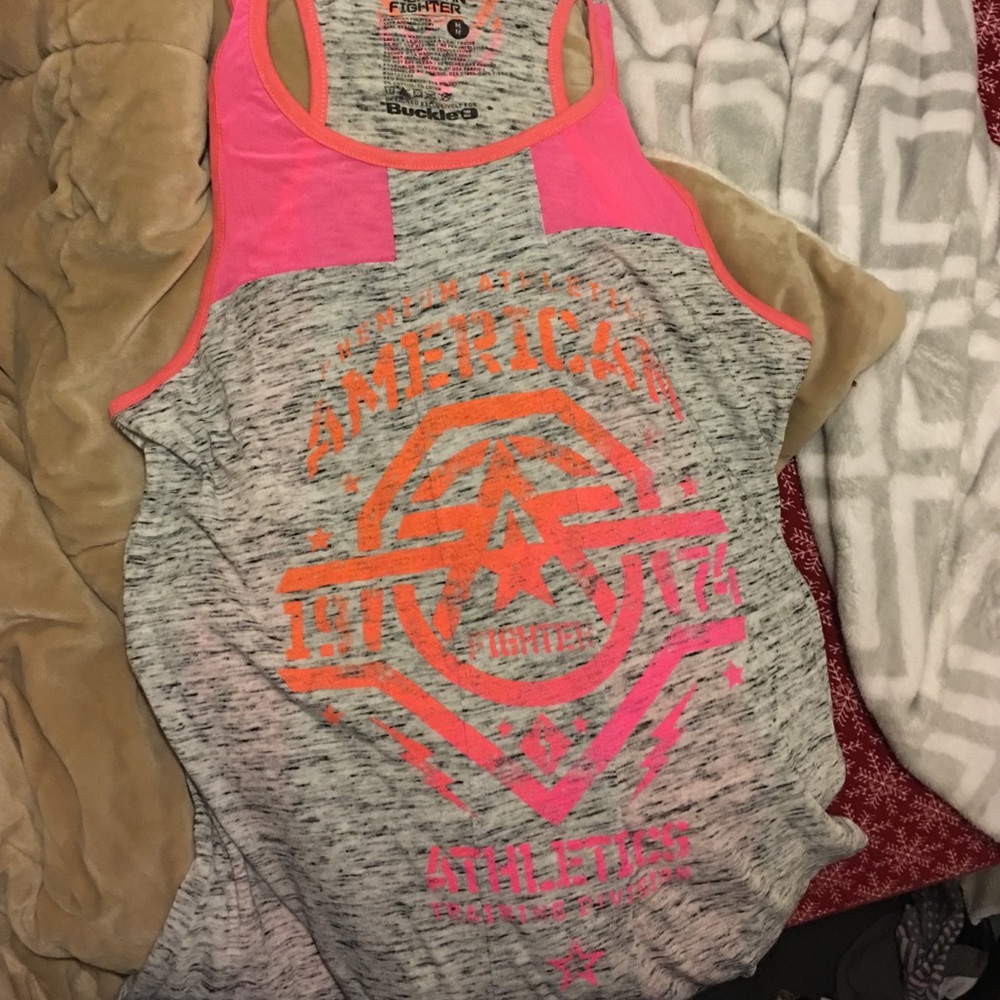 American Fighter Razor Back Tank!