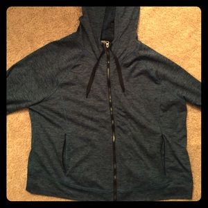 Cute Zip up duo dry sweater