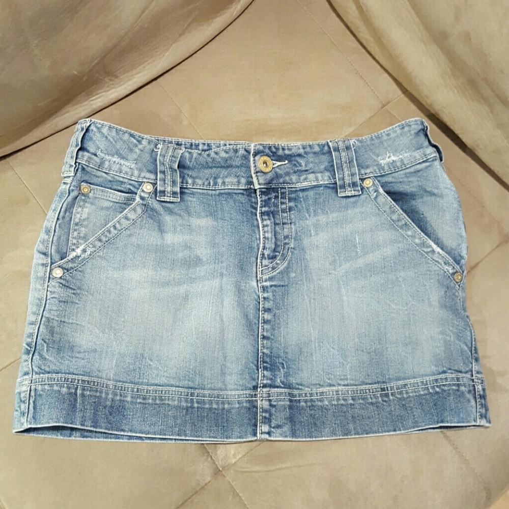 Old Navy Jean Mini Skirt