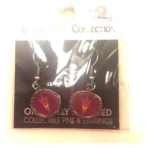 Arizona State University earrings *NWT