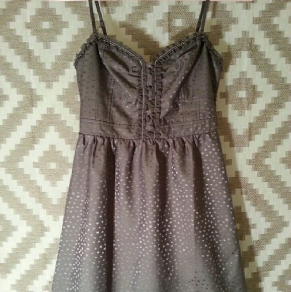 American Eagle Outfitters Dresses & Skirts - AMERICAN EAGLE Gray Mini SunDress - NEW W/O TAGS