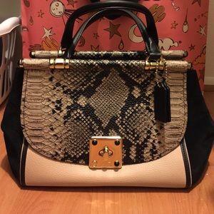 Authentic Coach Drifter bag (worn)