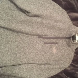 Grey North face sweater
