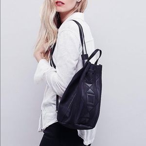 After hours Black Vegan Backpack