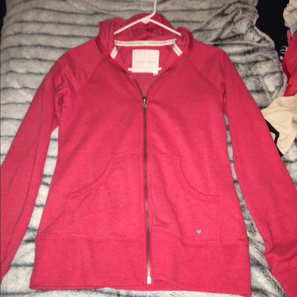 victoria's secret zip jacket
