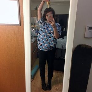 Kenzo men's blue dots & logo print tee 🔵🔵🔵🔵