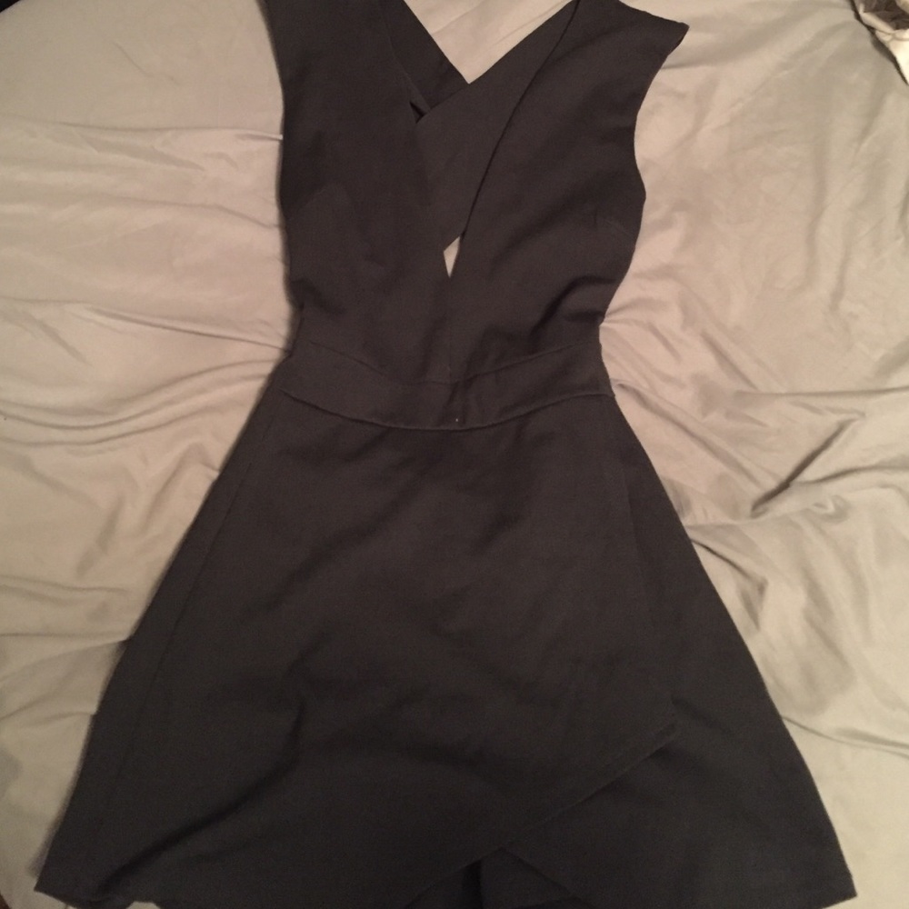 Never worn ✨Dark gray romper