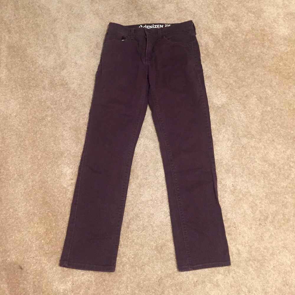 Maroon Denizen Levi's 31x30