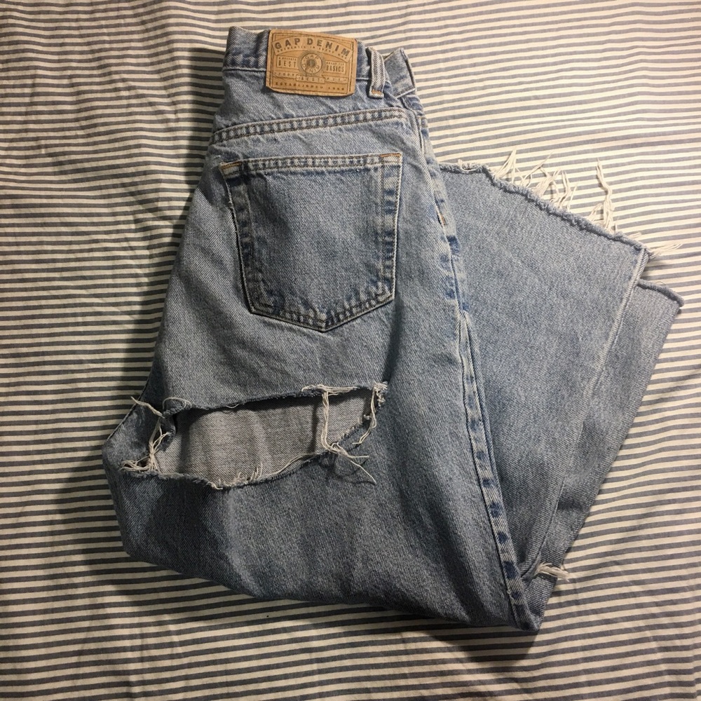 vtg gap distressed boyfriend jeans 🎀