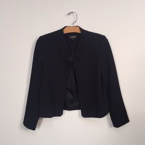 Topshop Black Blazer Jacket Size 4