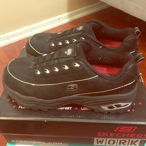 Skechers Biscayne black Work shoe sneakers