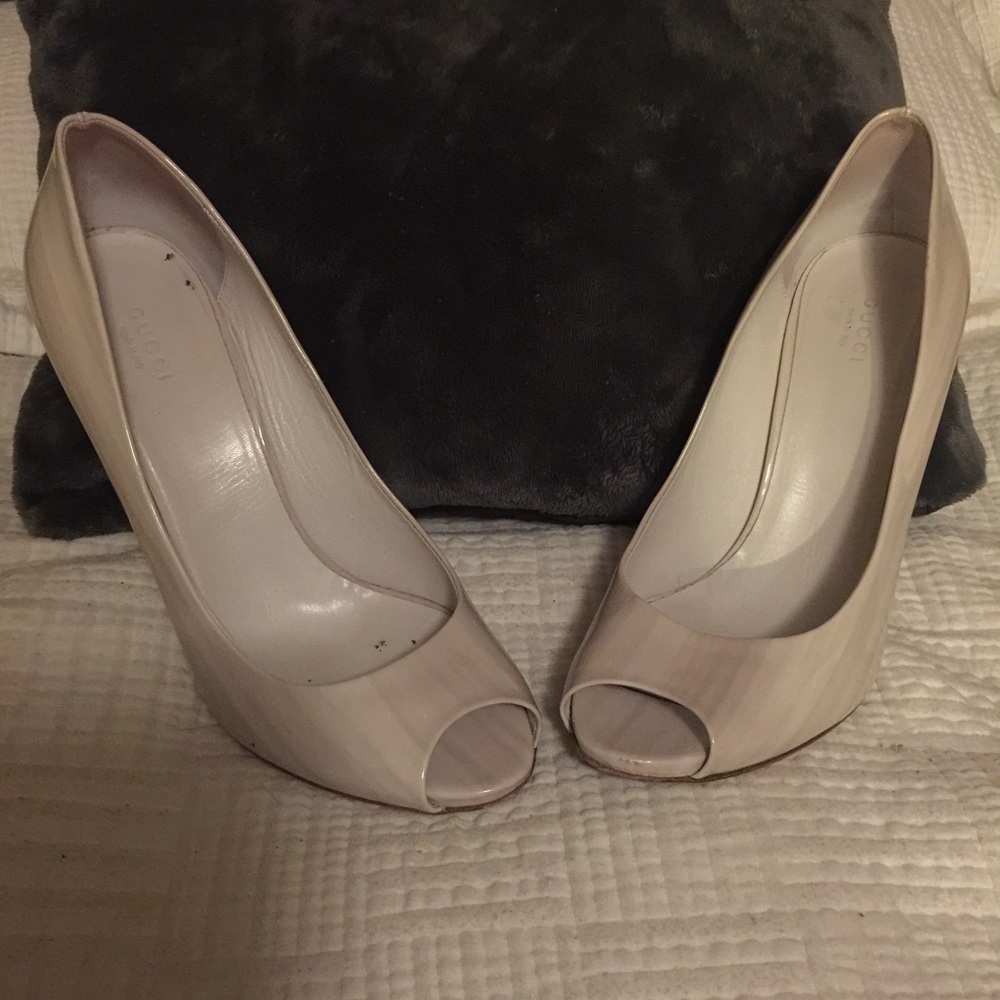 Gucci light gravel shoes