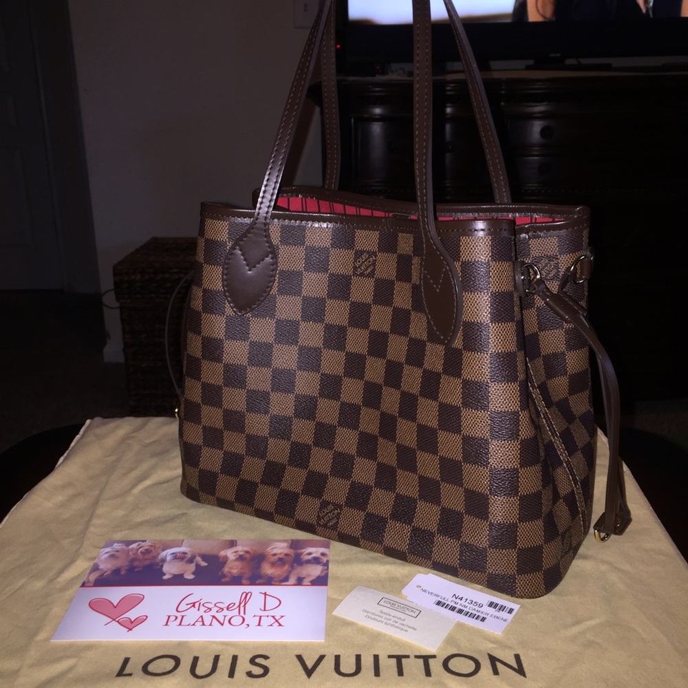 Authentic Louis Vuitton Neverfull PM