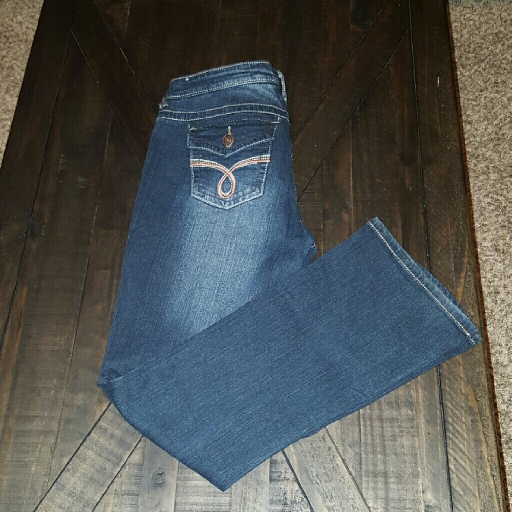 rue 21 slim boot jeans size 7/8