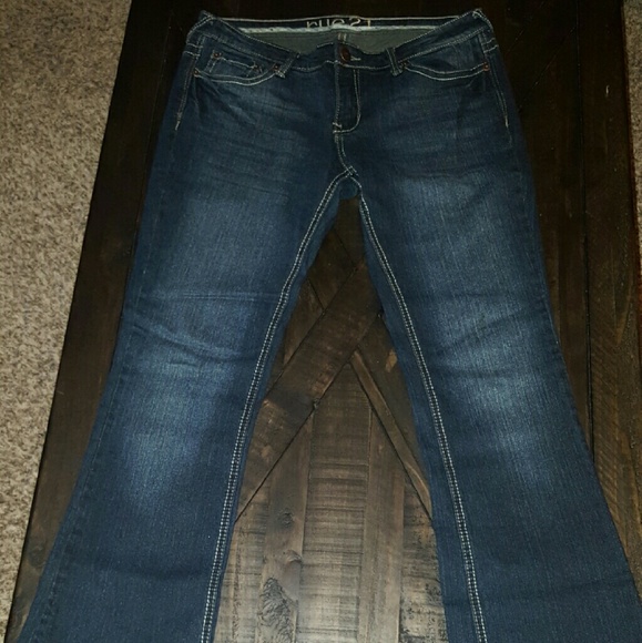 rue 21 slim boot jeans size 7/8 - Picture 2 of 4