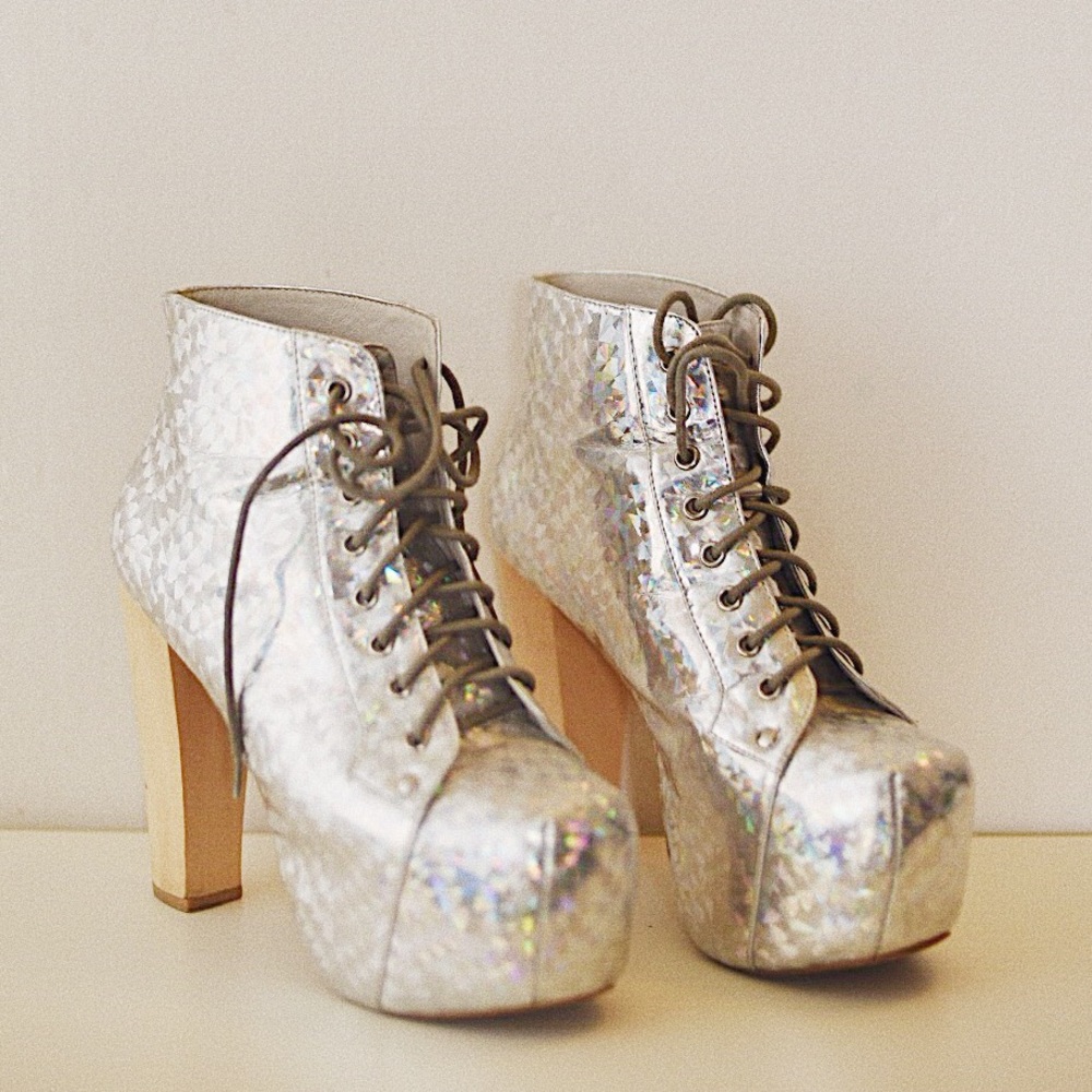 JEFFREY CAMPBELL HOLOGRAM LITA