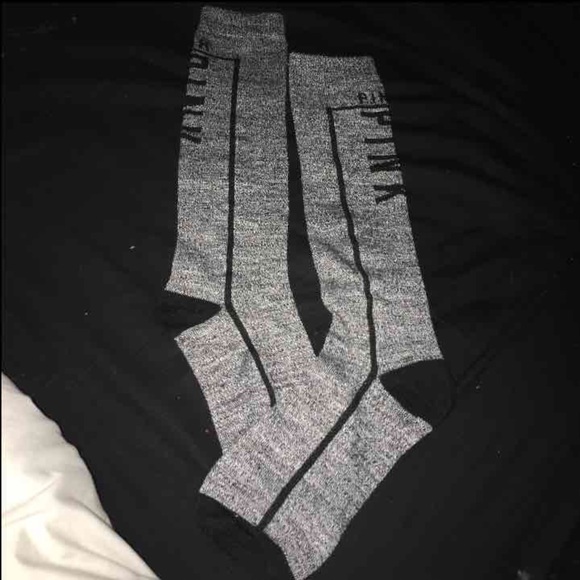 PINK Victoria's Secret Accessories - Vs Pink Knee High Socks