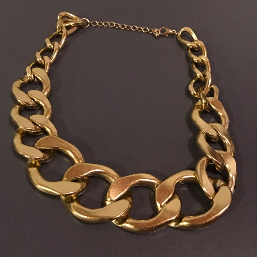 Gold necklace