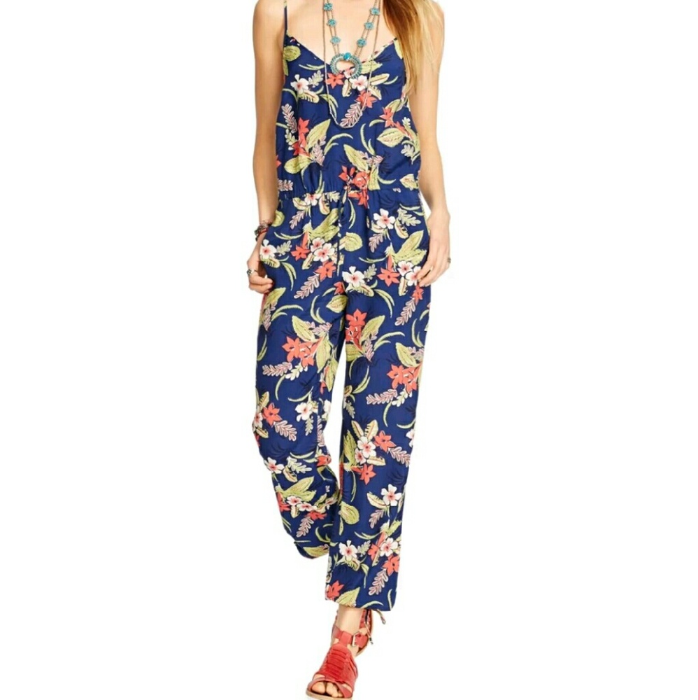 Polo Ralph Lauren floral jumpsuit size m