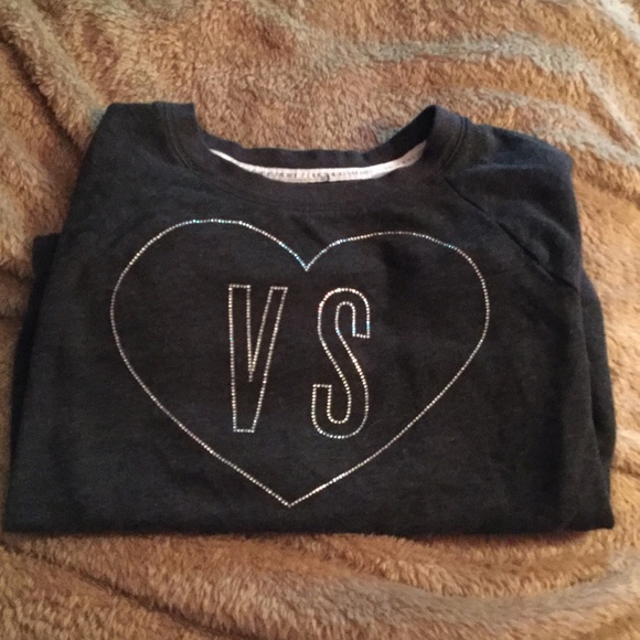 Victoria's Secret Tops - Victoria Secret Heart Pullover