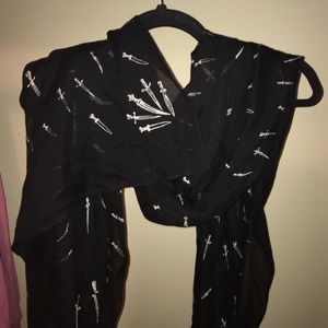 Rag and bone dagger scarf