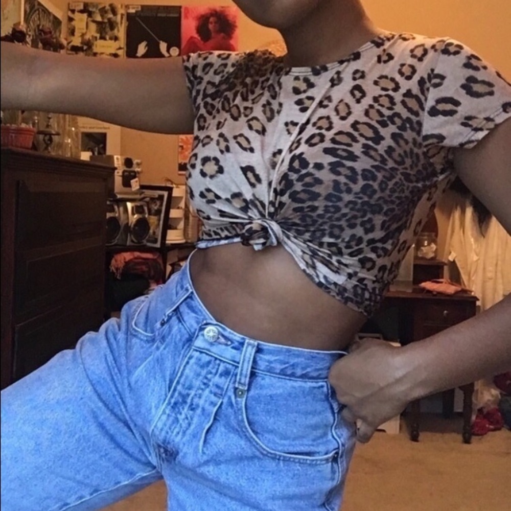 Cheetah Print Shirt
