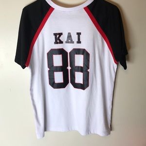 exo kai love me right tshirt