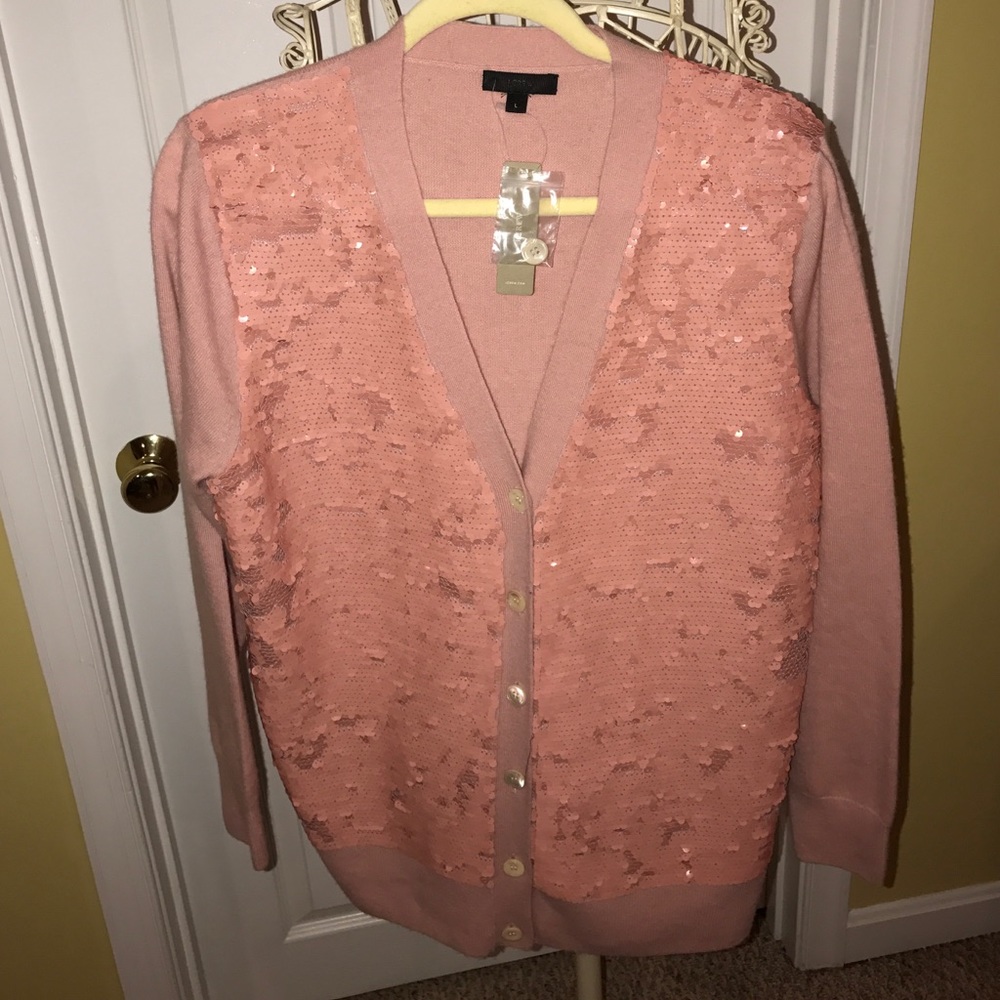JCrew Sequined Sweater