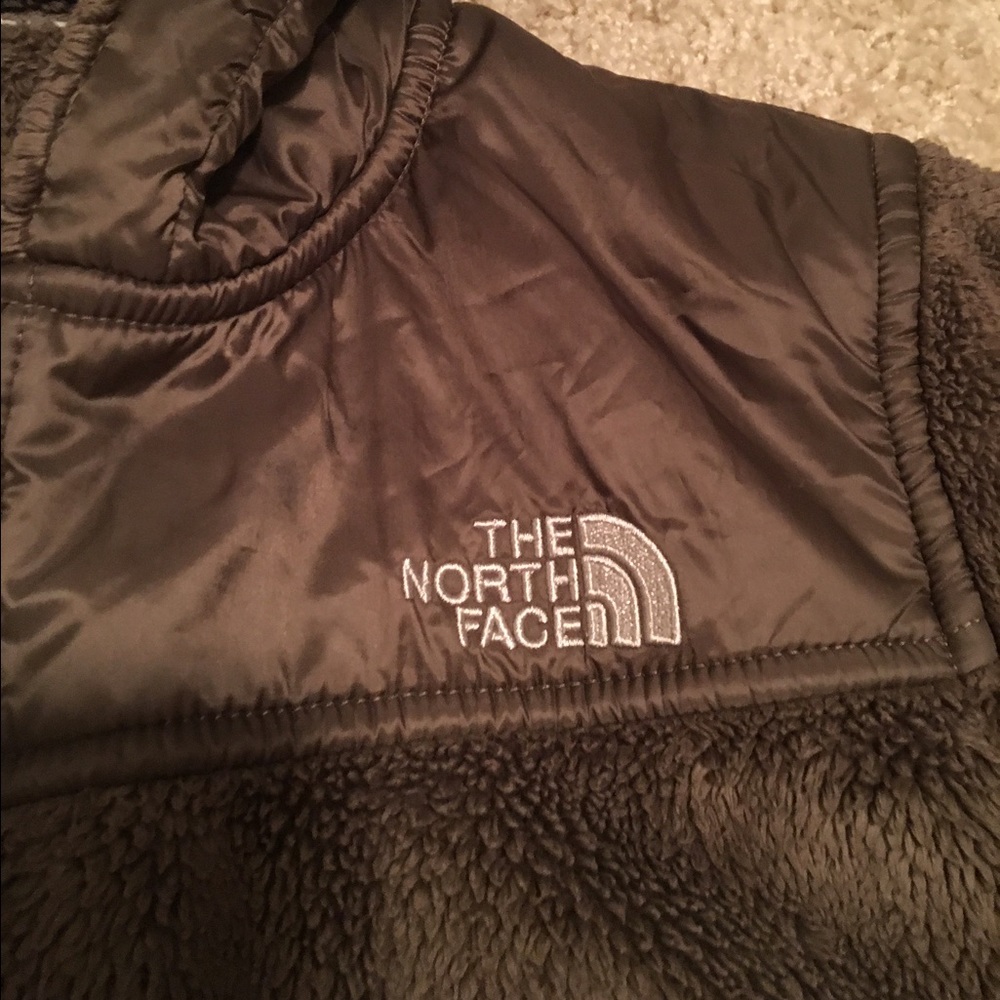 North face fleece zip up size M