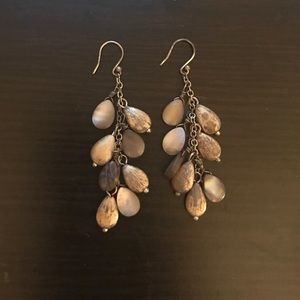 Ann Taylor Dangling Stone Earrings