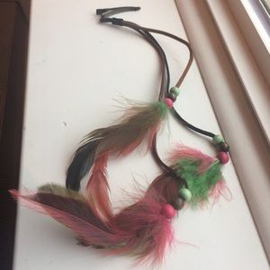 Multicolor Hair Feathers