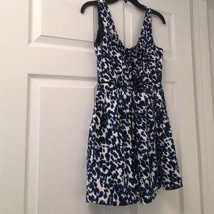 Cute blue print dress