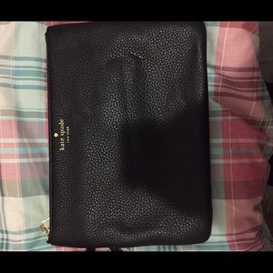 Kate Spade pebbles leather clutch