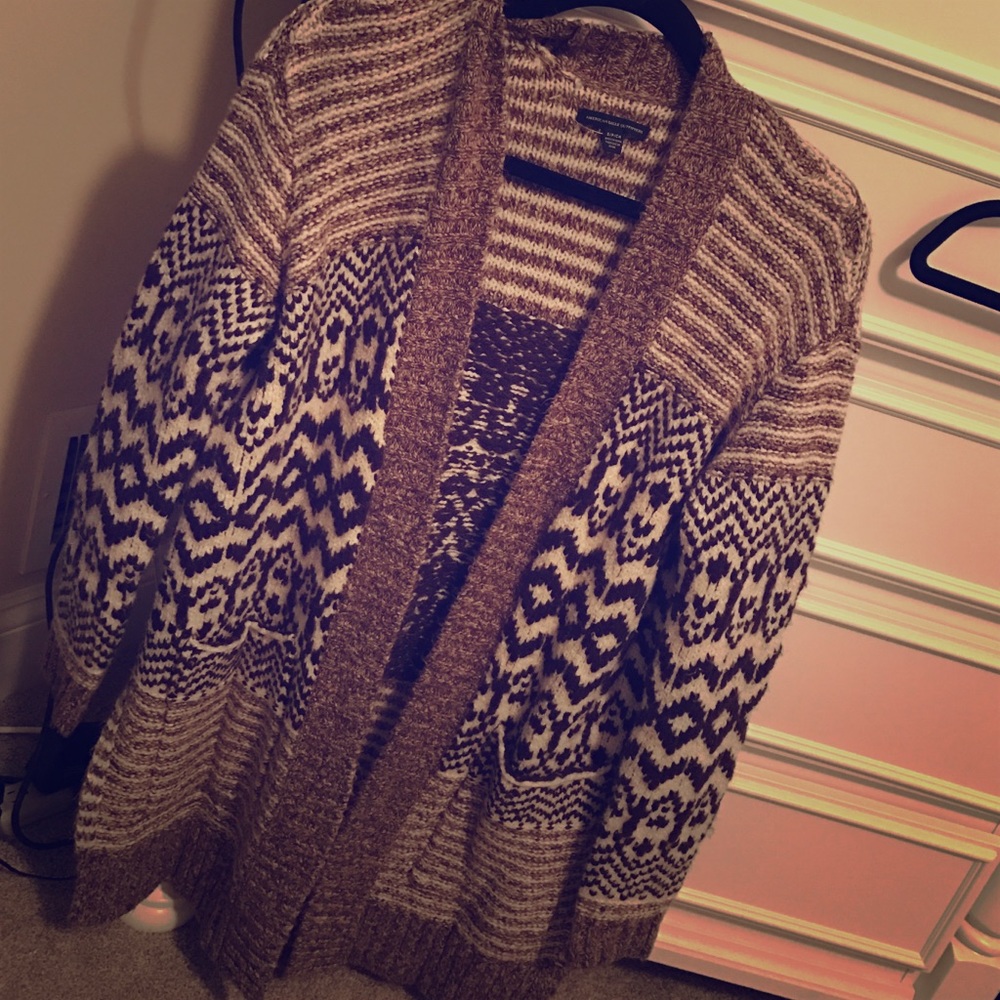 American Eagle Long Cozy Cardigan