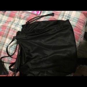 Burberry checkered tote