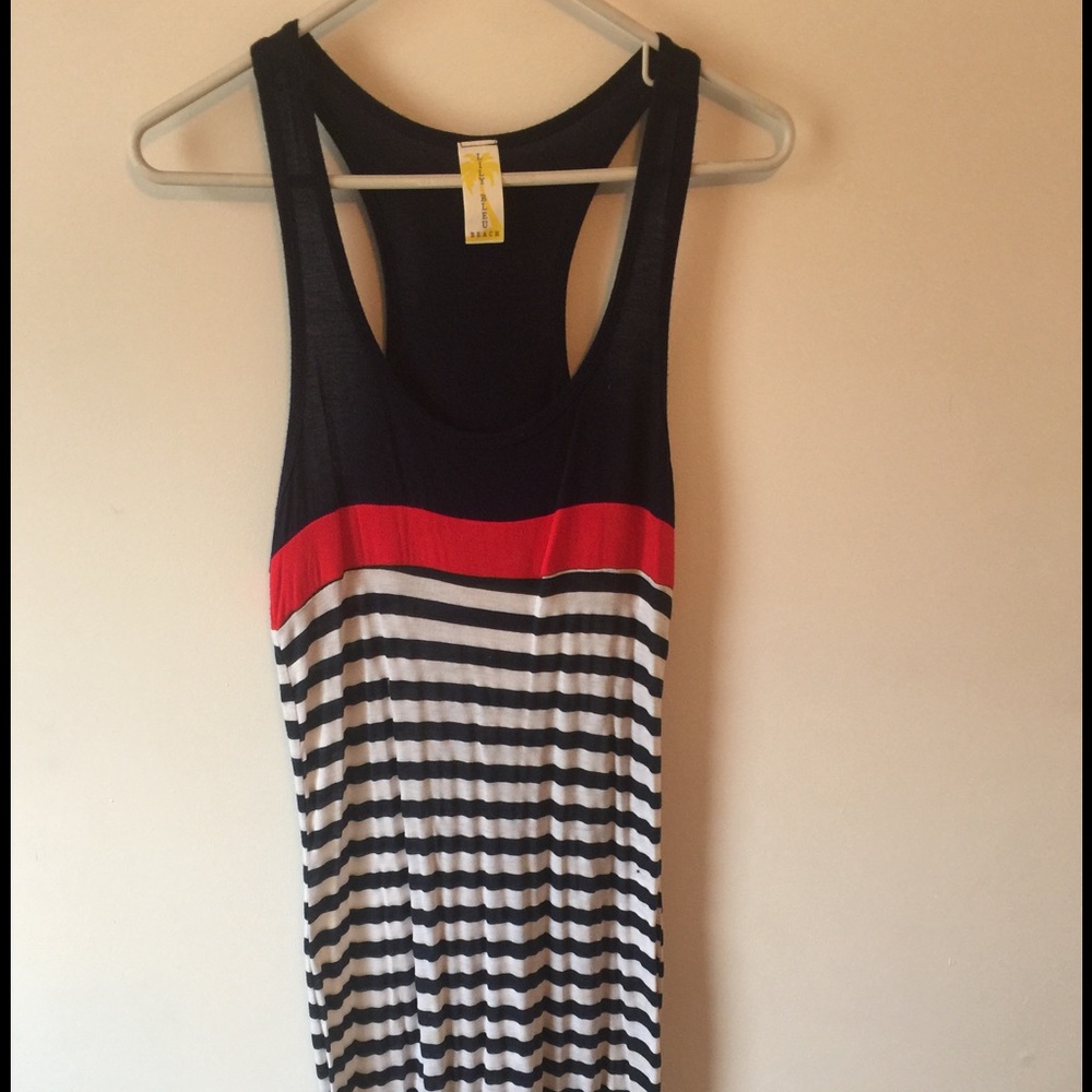 Nautical Maxi dress