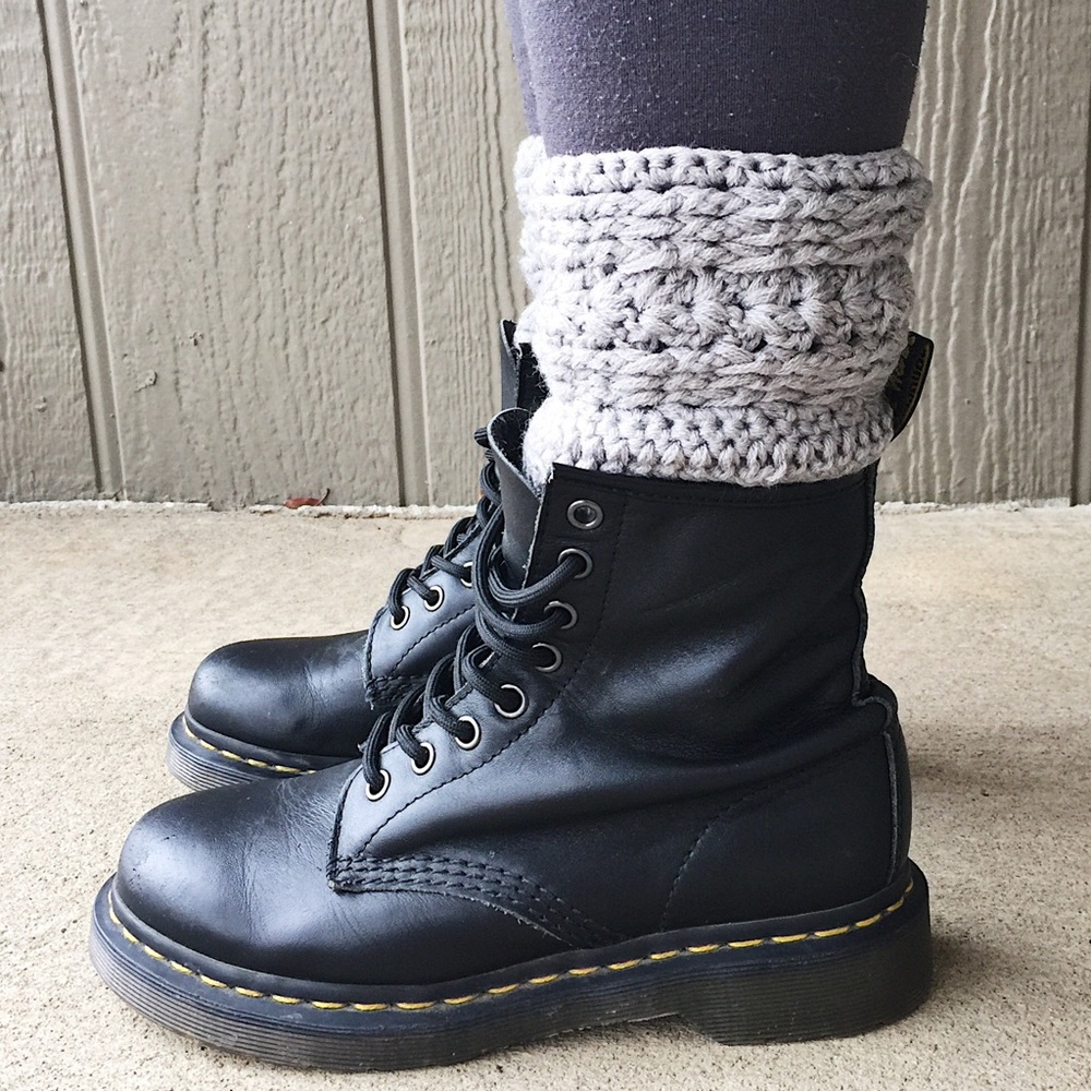 Crochet Boot Cuffs