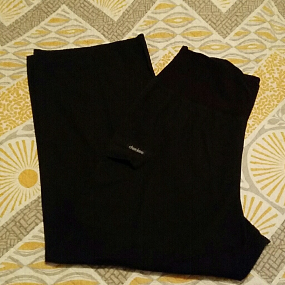 Cherokee black scrub pants size XL EUC