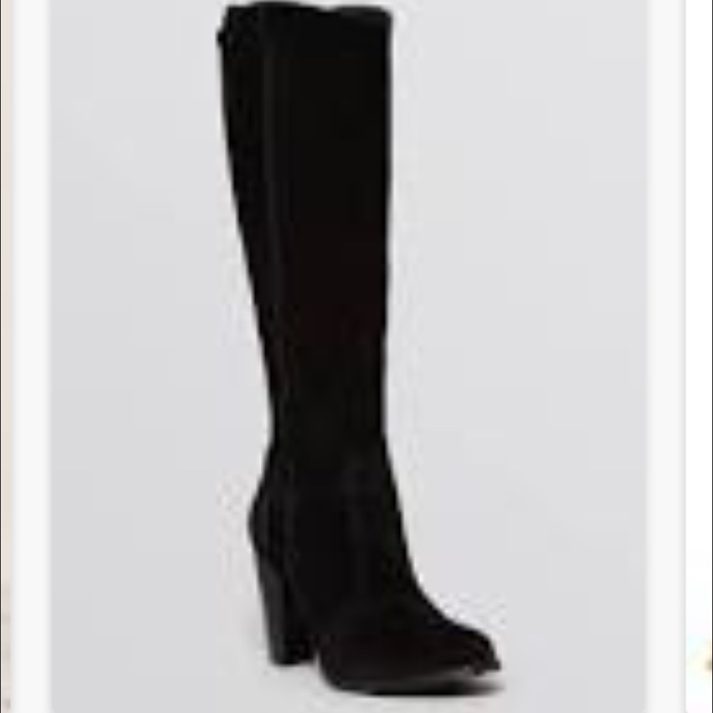 Joie Dagney Black Suede Boot size 10