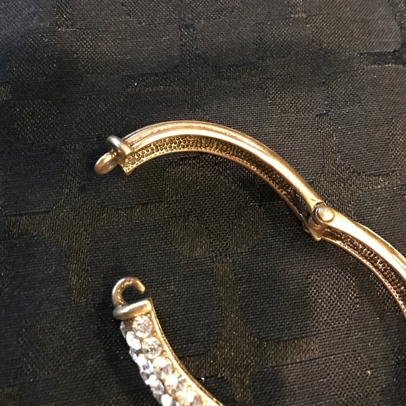 2 costume gold bling bracelets New - Picture 3 of 4