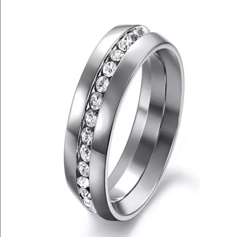 Stainless Steel Band Men Lady 7-11 GOLD/SILVER - Picture 2 of 8