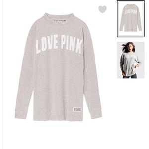 PINK sweater crew size XS