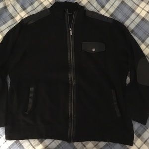 Perry Ellis zip up sweater