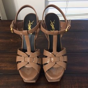 YSL Tribute Platform Sandal Patent