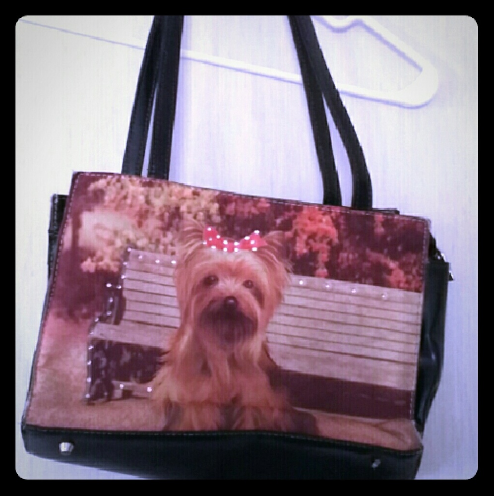 Puppy handbag