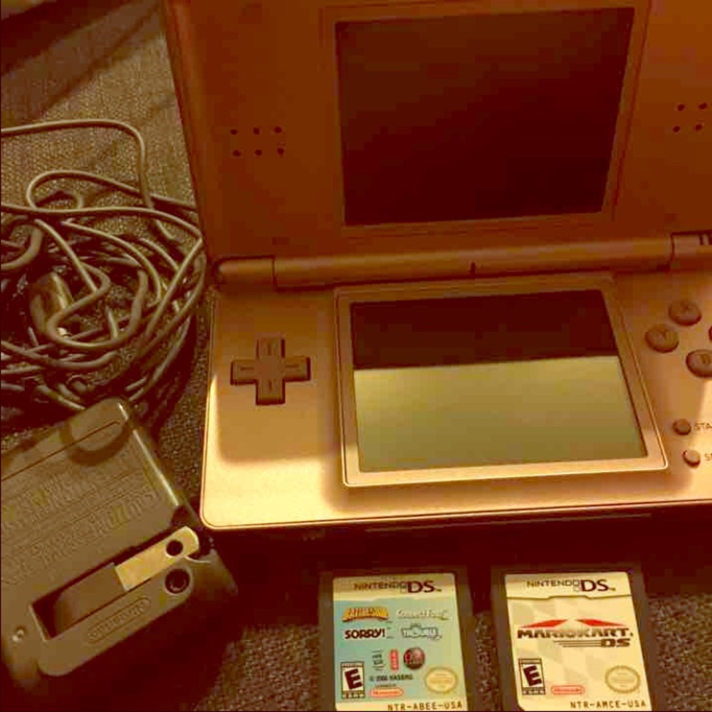 Light pink Nintendo DS